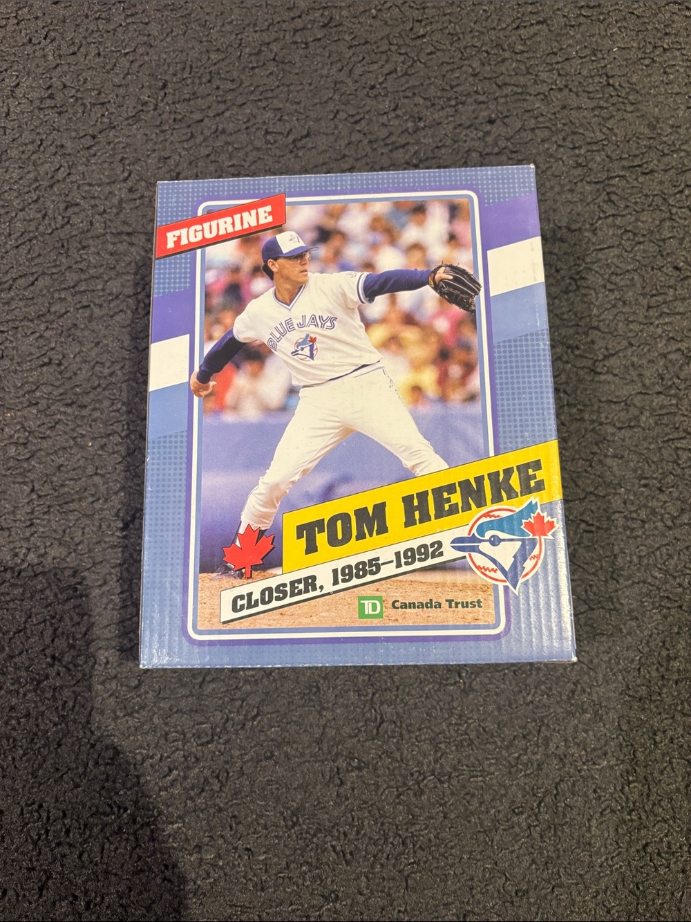 Tom Henke Figurine. 2009 Toronto Blue Jays Giveaway
